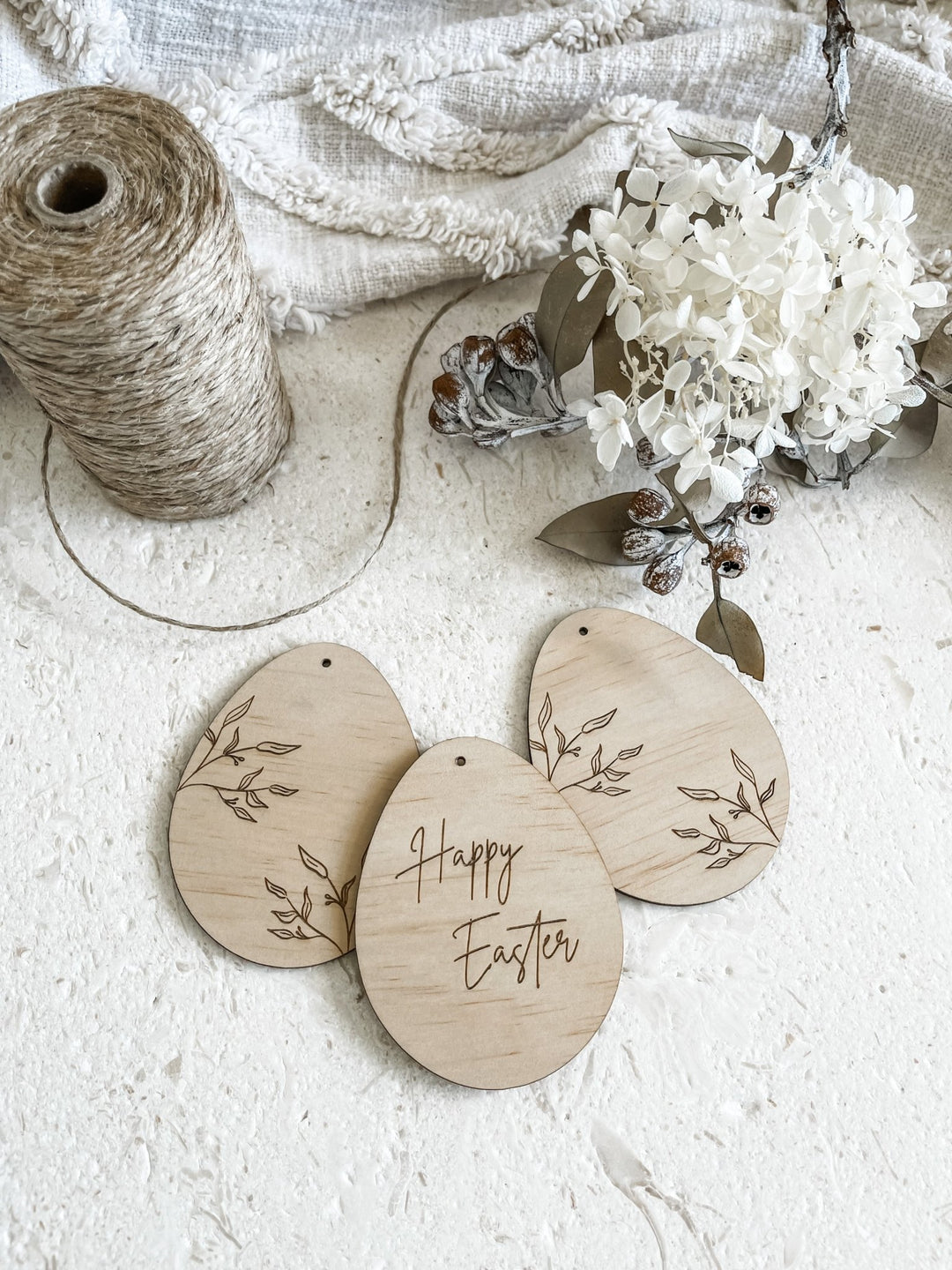 Little Leaf Decorative Easter Egg - The Humble Gift Co.