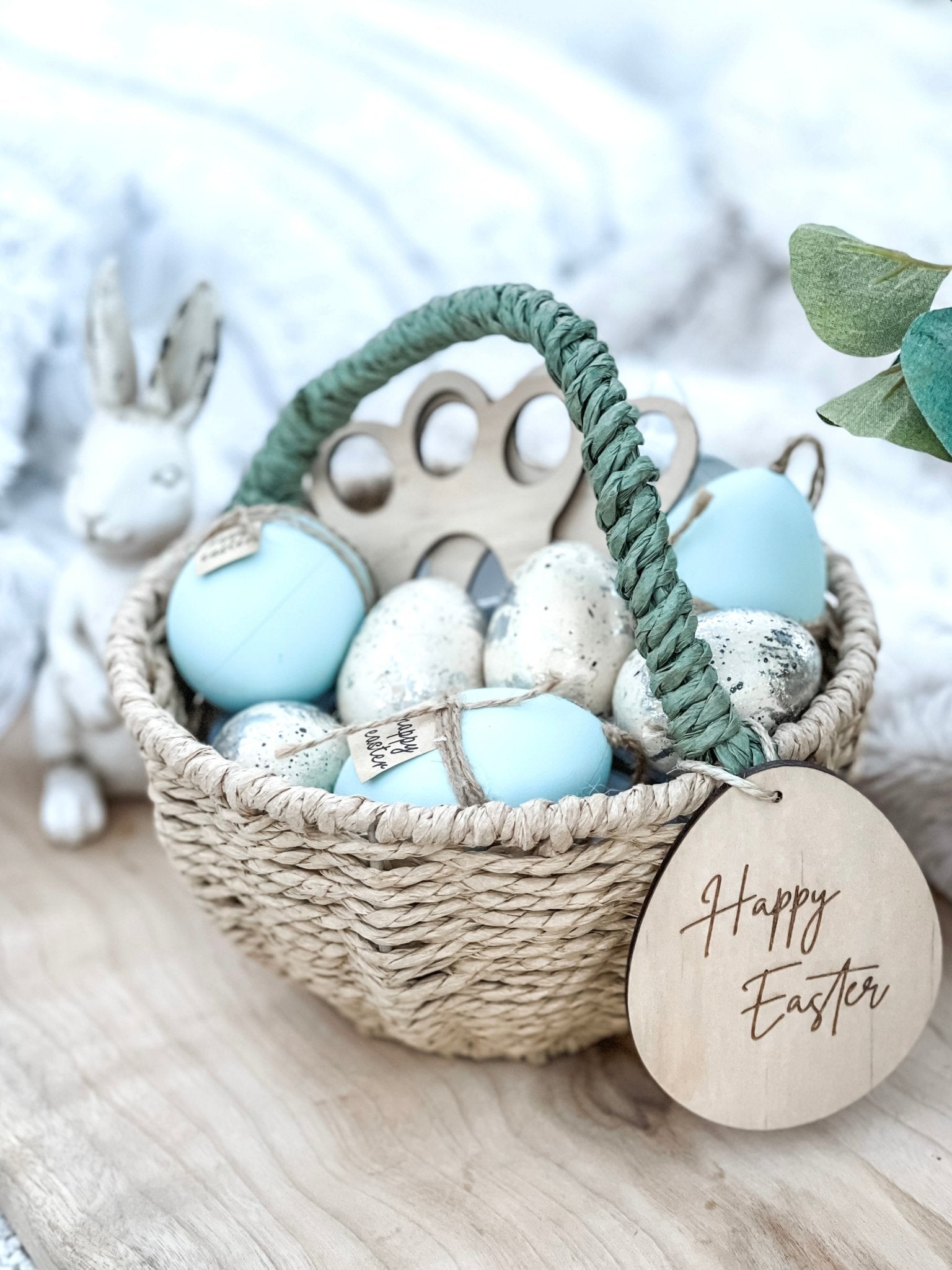 Little Leaf Decorative Easter Egg - The Humble Gift Co.
