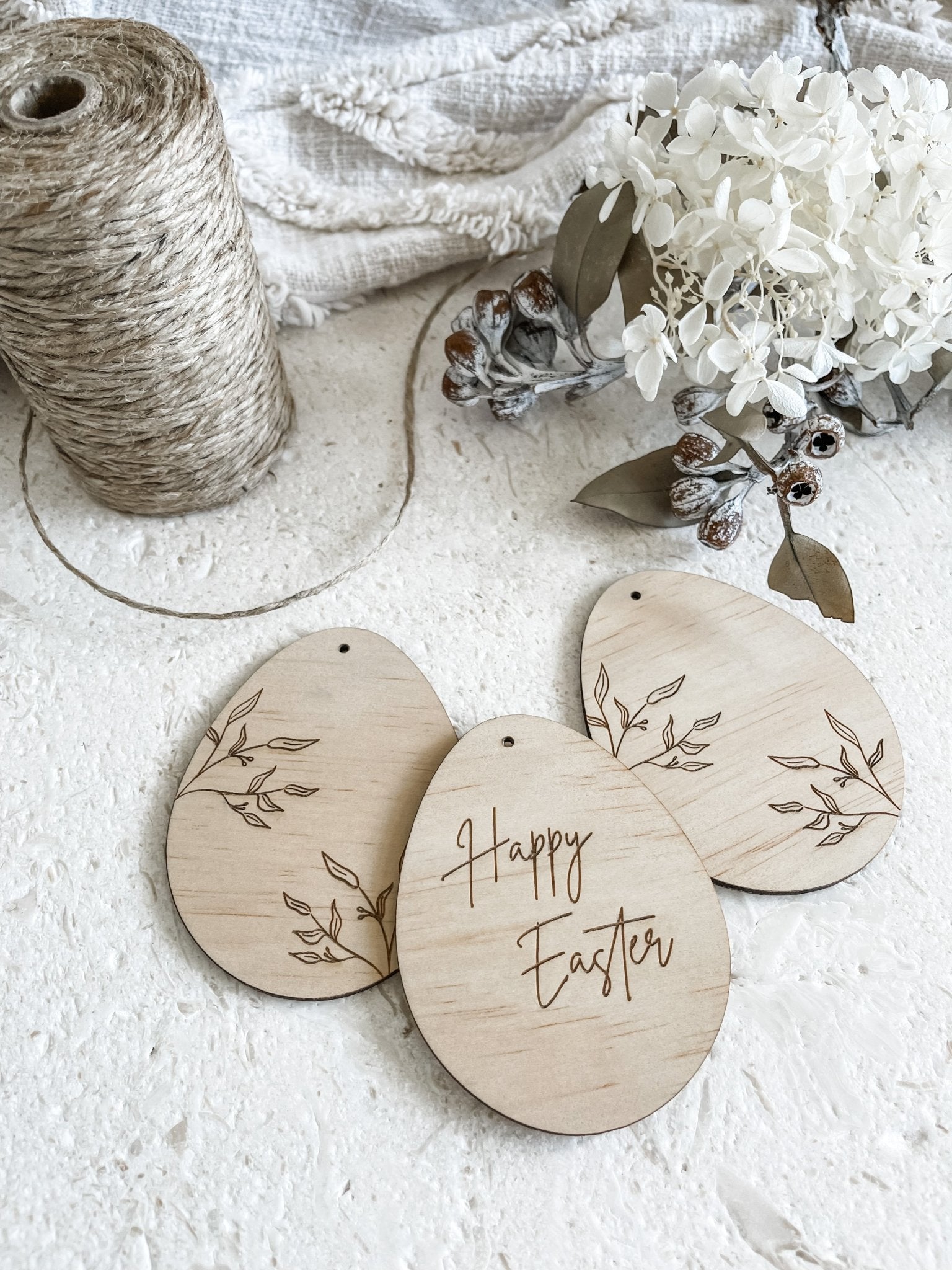 Little Leaf Decorative Easter Egg - The Humble Gift Co.