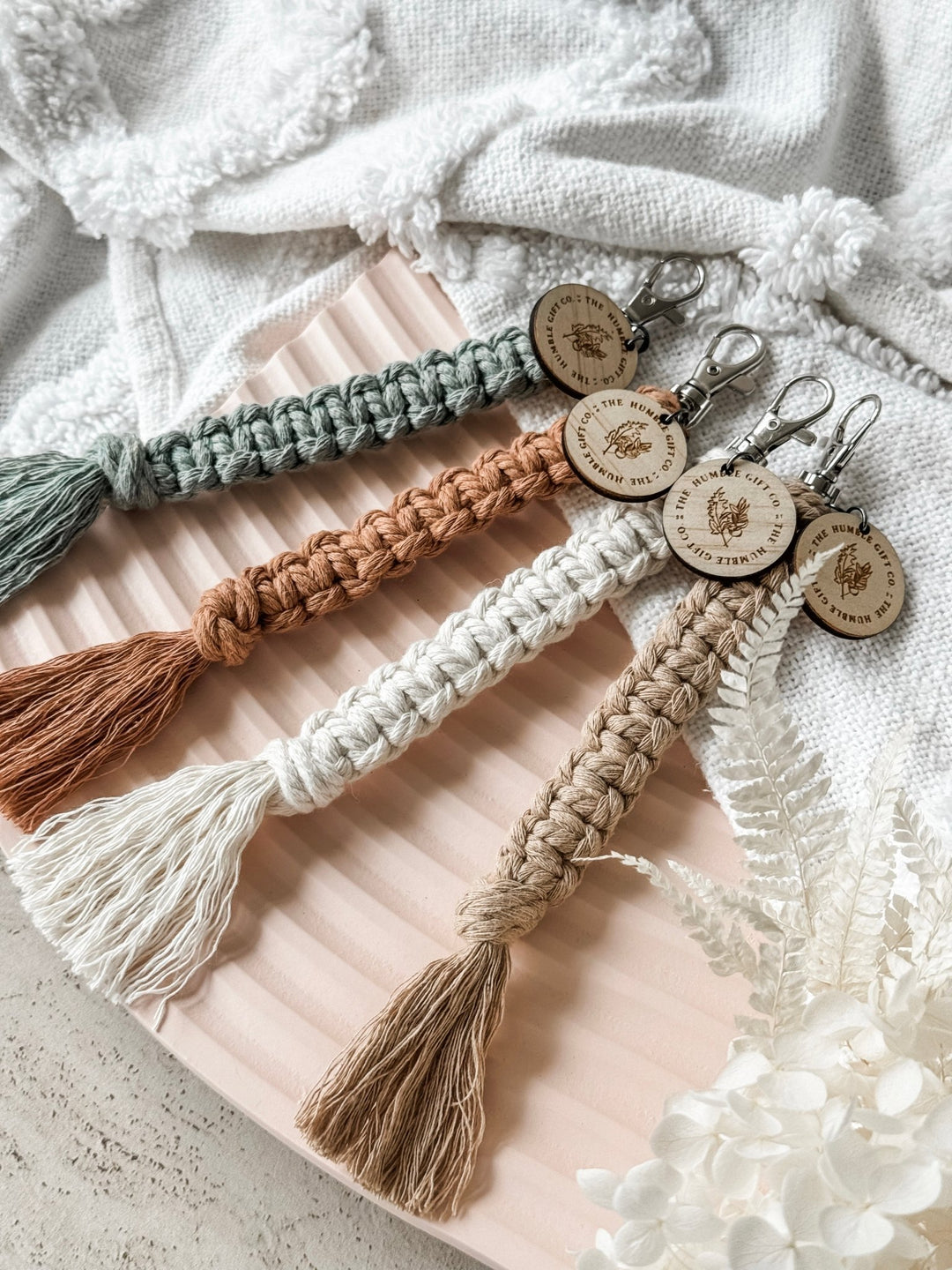 Macrame Keychain - The Humble Gift Co.