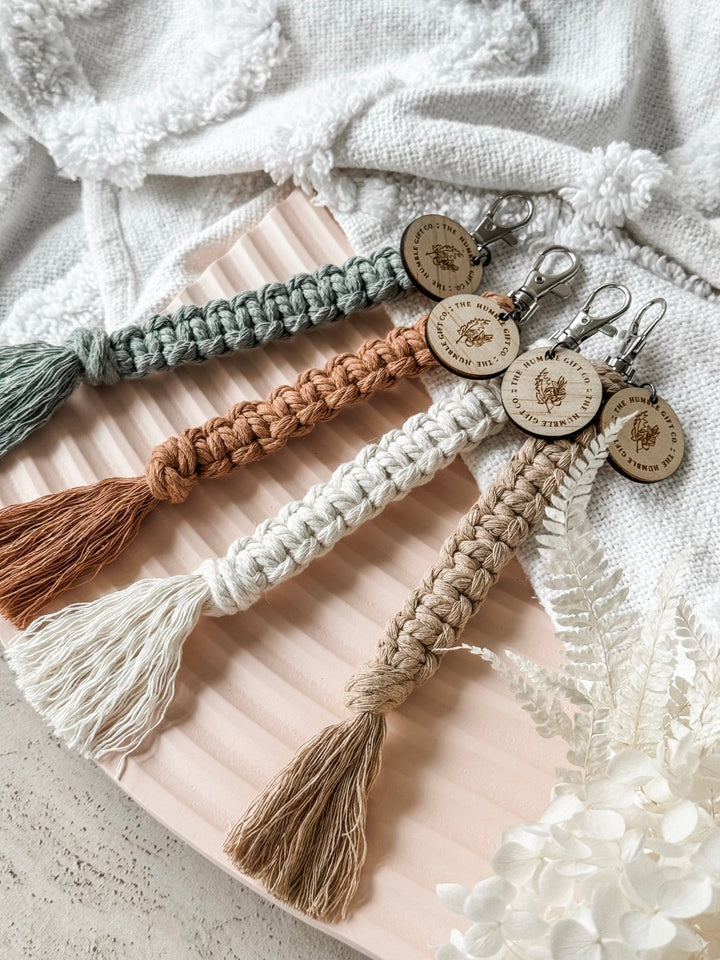 Macrame Keychain - The Humble Gift Co.