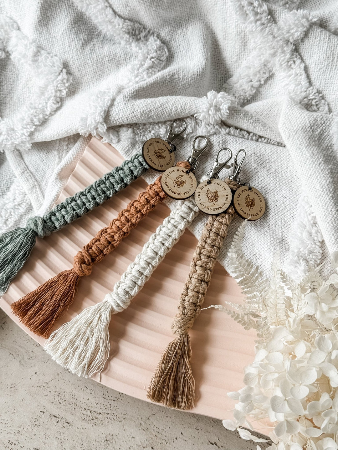 Macrame Keychain - The Humble Gift Co.