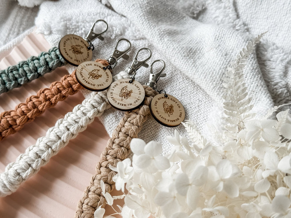 Macrame Keychain - The Humble Gift Co.