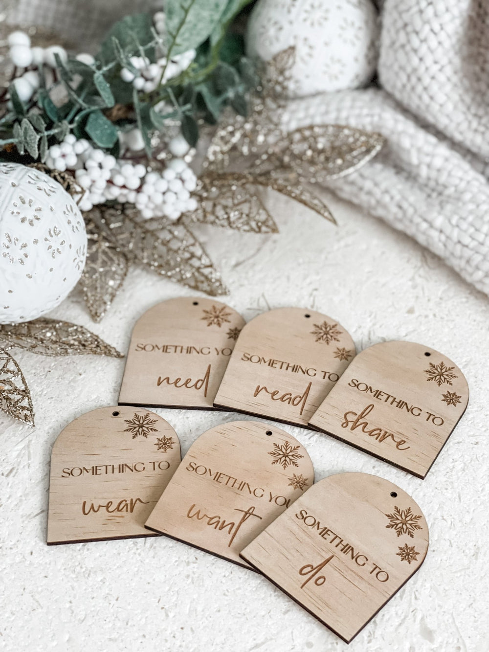 Mindful Gifting Tags - Plywood - The Humble Gift Co.