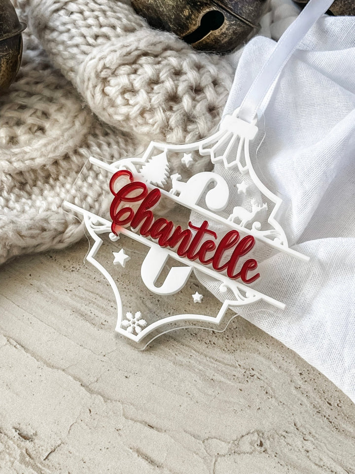 Monogram Ornament - The Humble Gift Co.