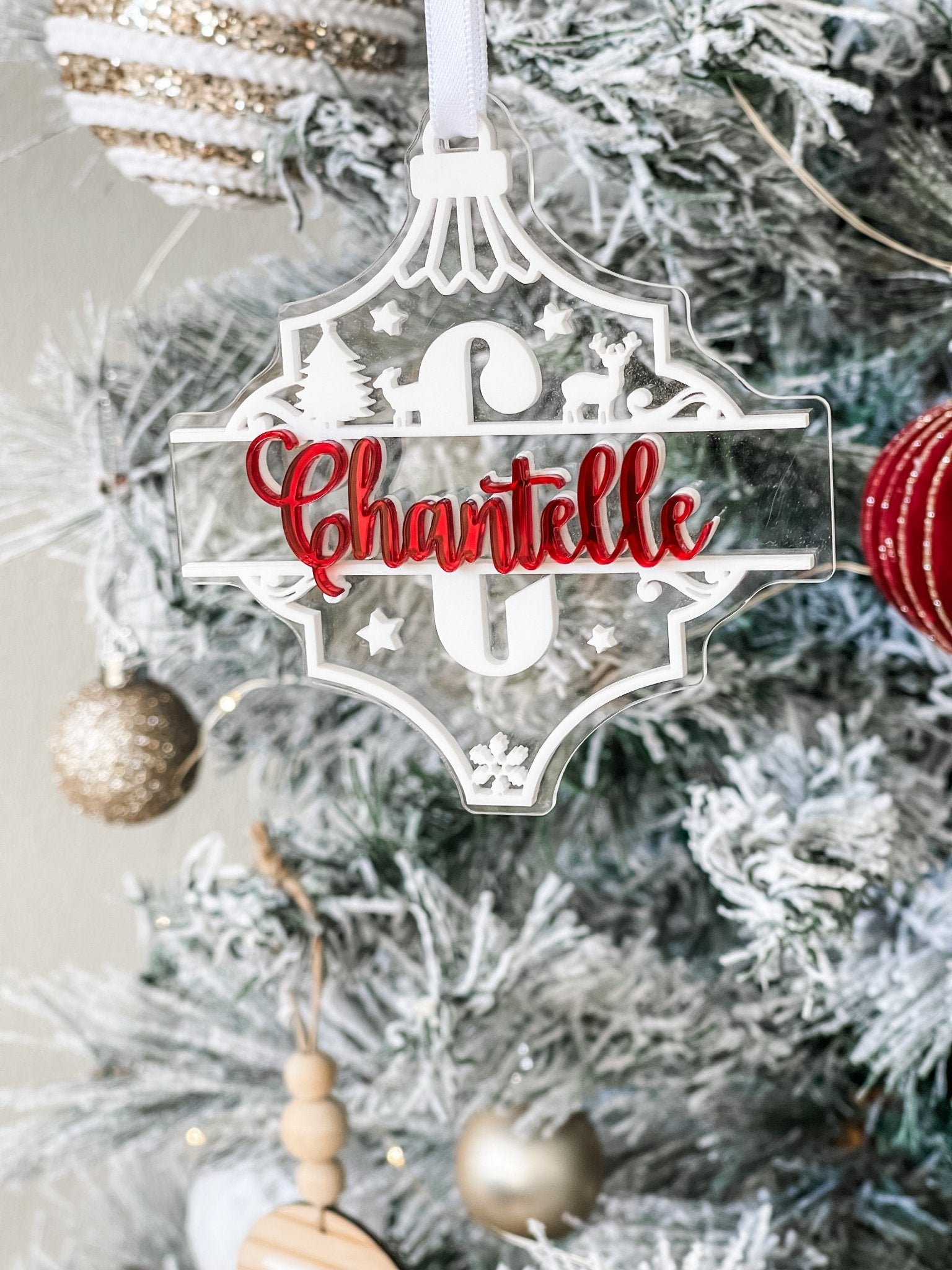 Monogram Ornament - The Humble Gift Co.