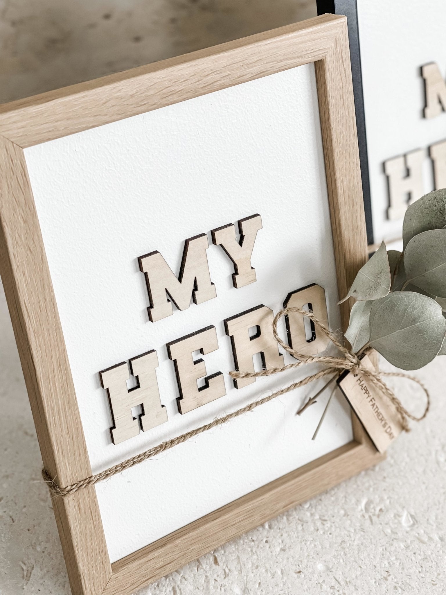 "My Hero" Photo Frame - The Humble Gift Co.