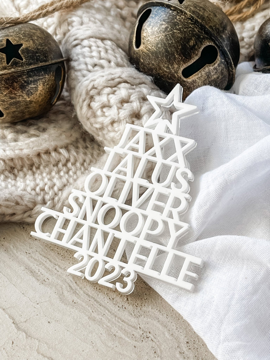 Name Tree Ornament - The Humble Gift Co.