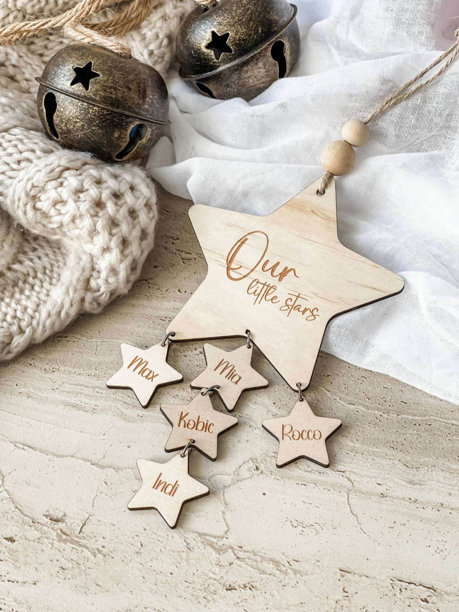 Our Little Stars Christmas Ornament - The Humble Gift Co.