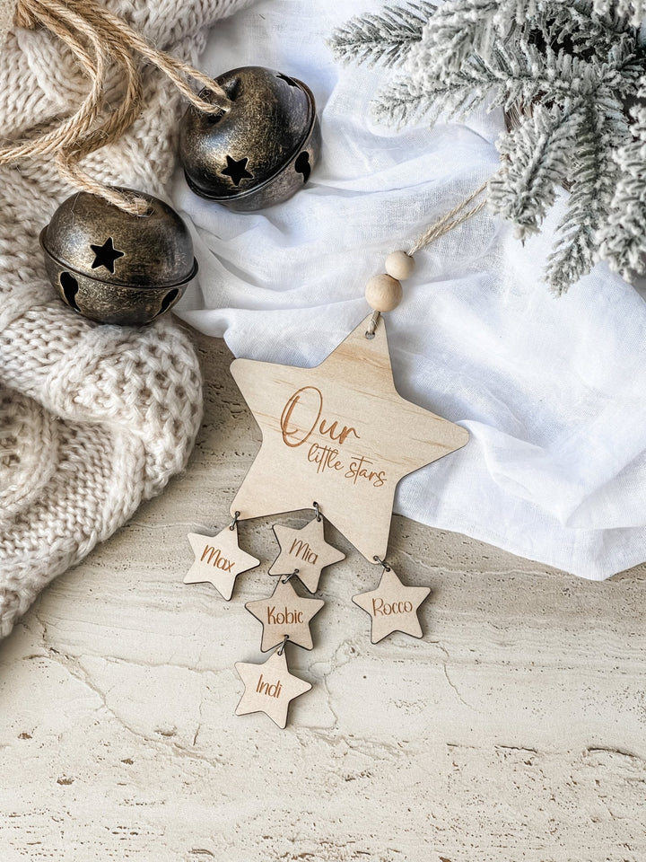 Our Little Stars Christmas Ornament - The Humble Gift Co.