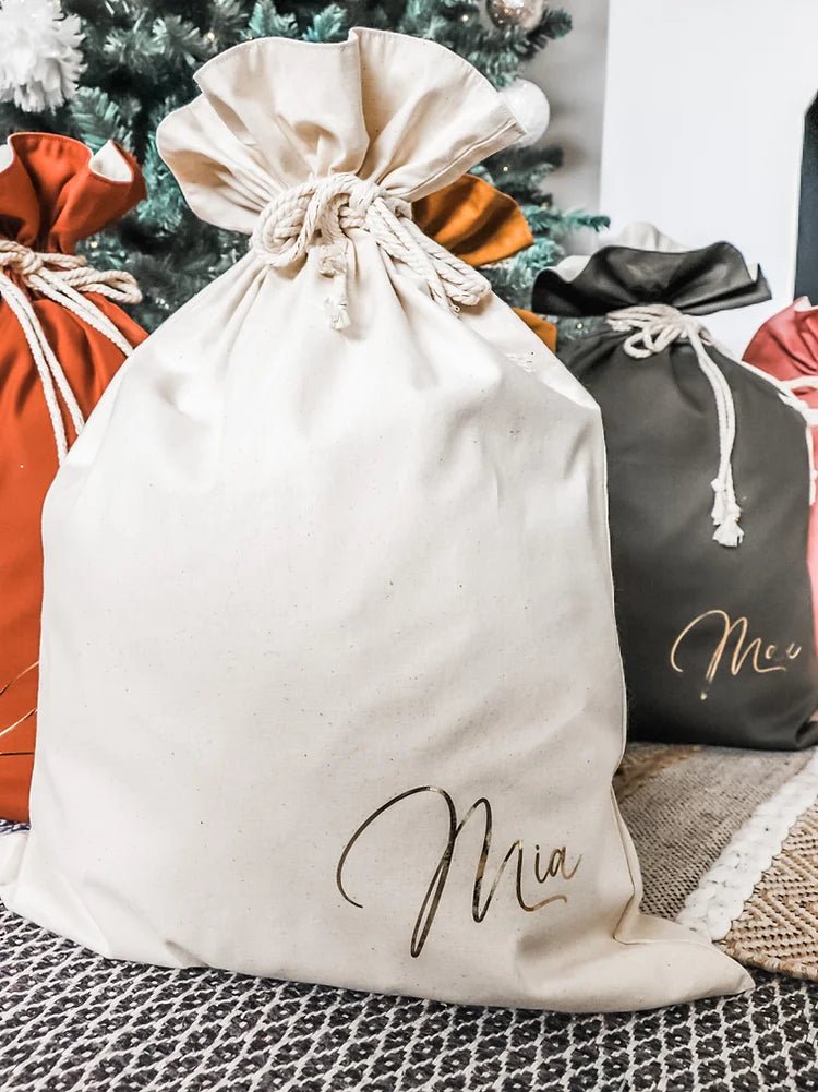 Personalised Gift Sacks - The Humble Gift Co.