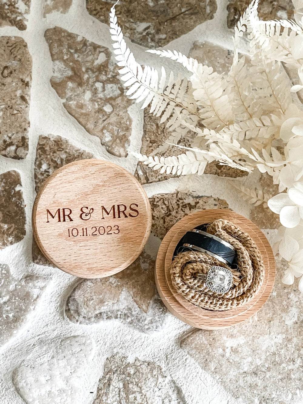 Personalised Ring Box - The Humble Gift Co.