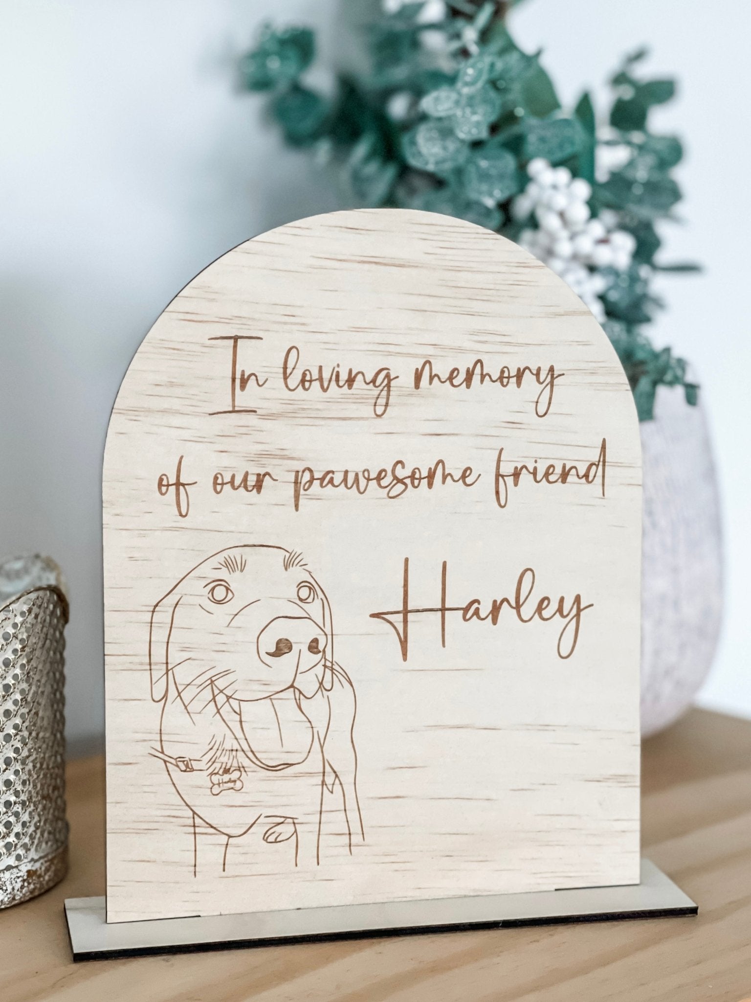 Pet Memorial Plaque - The Humble Gift Co.