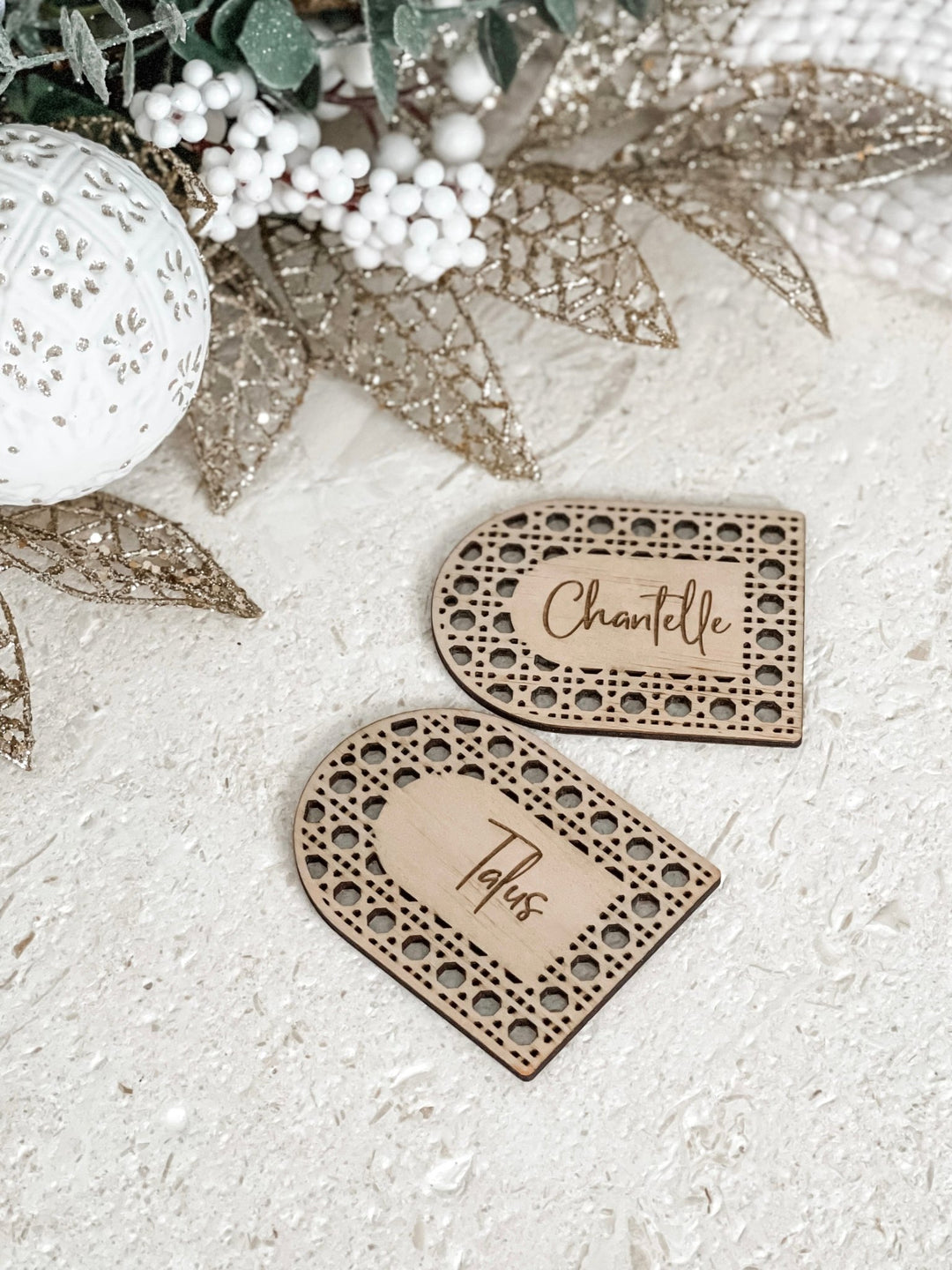 Rattan Gift Tag - The Humble Gift Co.