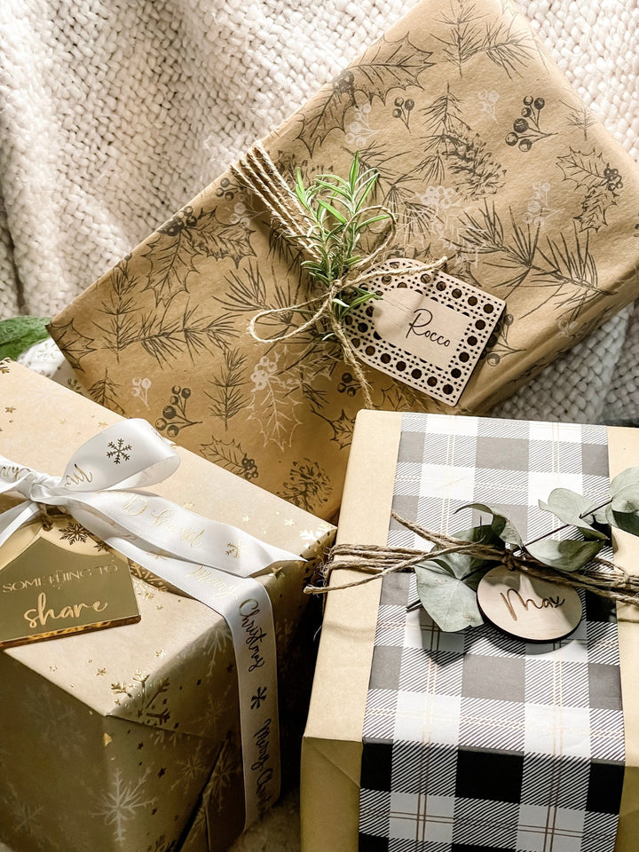 Rattan Gift Tag - The Humble Gift Co.