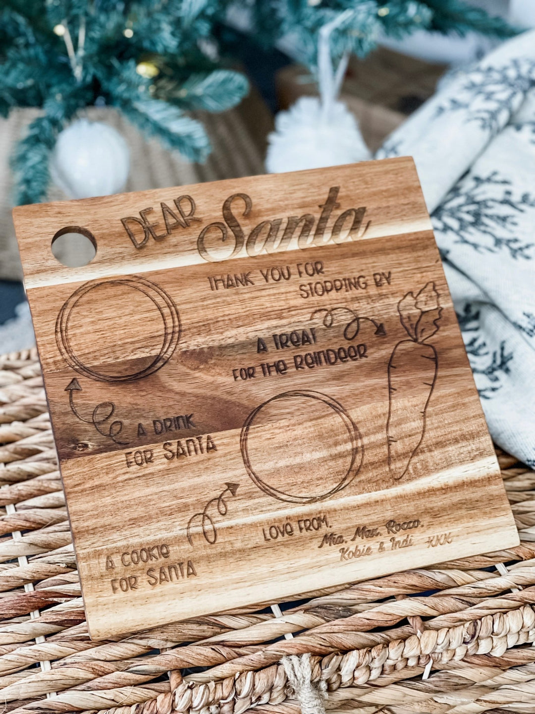 Santa’s Serving Board - The Humble Gift Co.