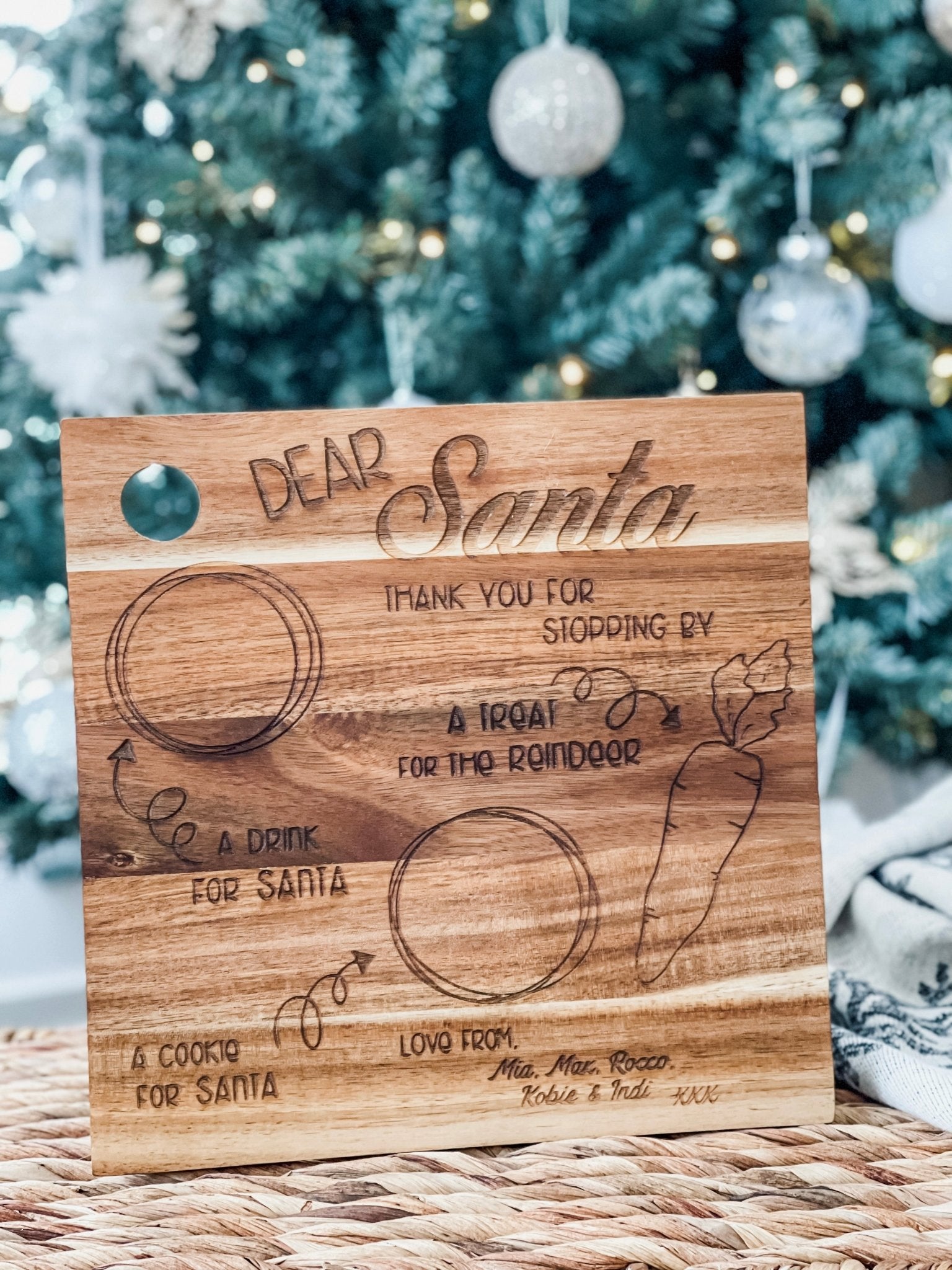 Santa’s Serving Board - The Humble Gift Co.
