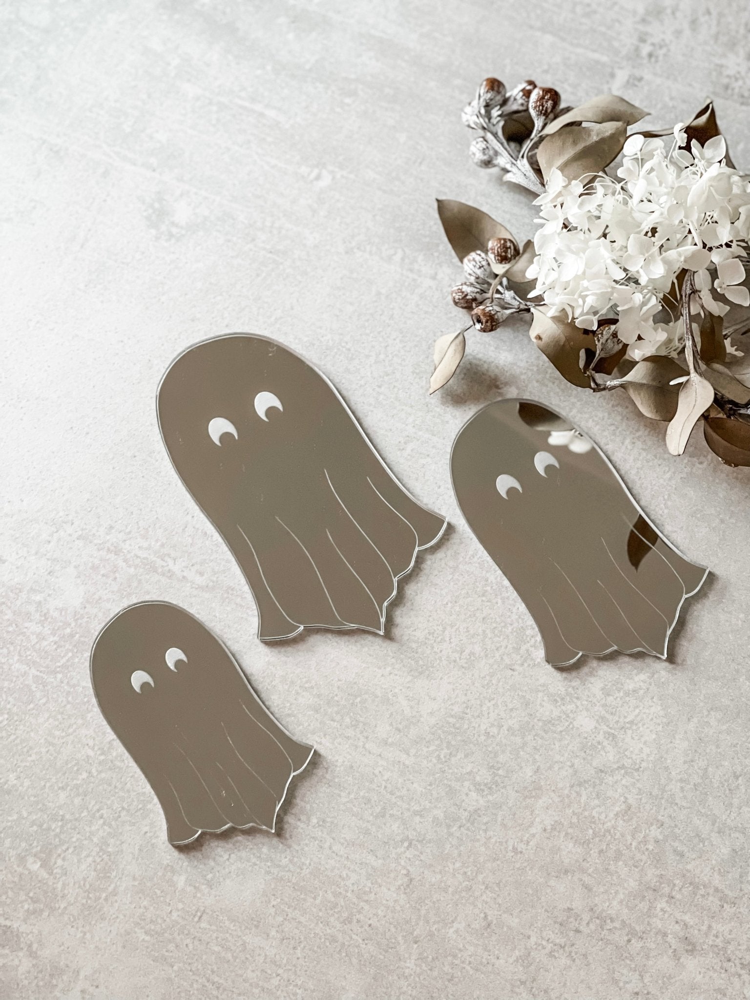 Silver Mirror Ghost Sets - The Humble Gift Co.