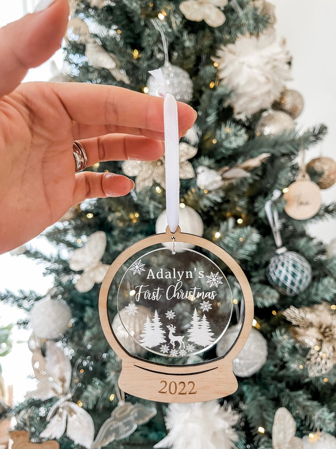 Snow Globe Christmas Ornament - The Humble Gift Co.