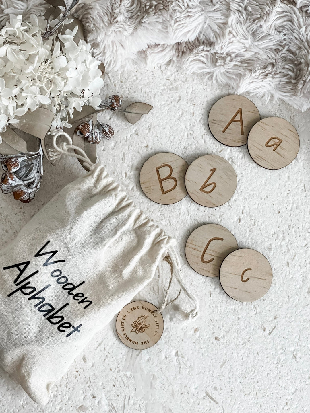 Wooden Alphabet Set - The Humble Gift Co.