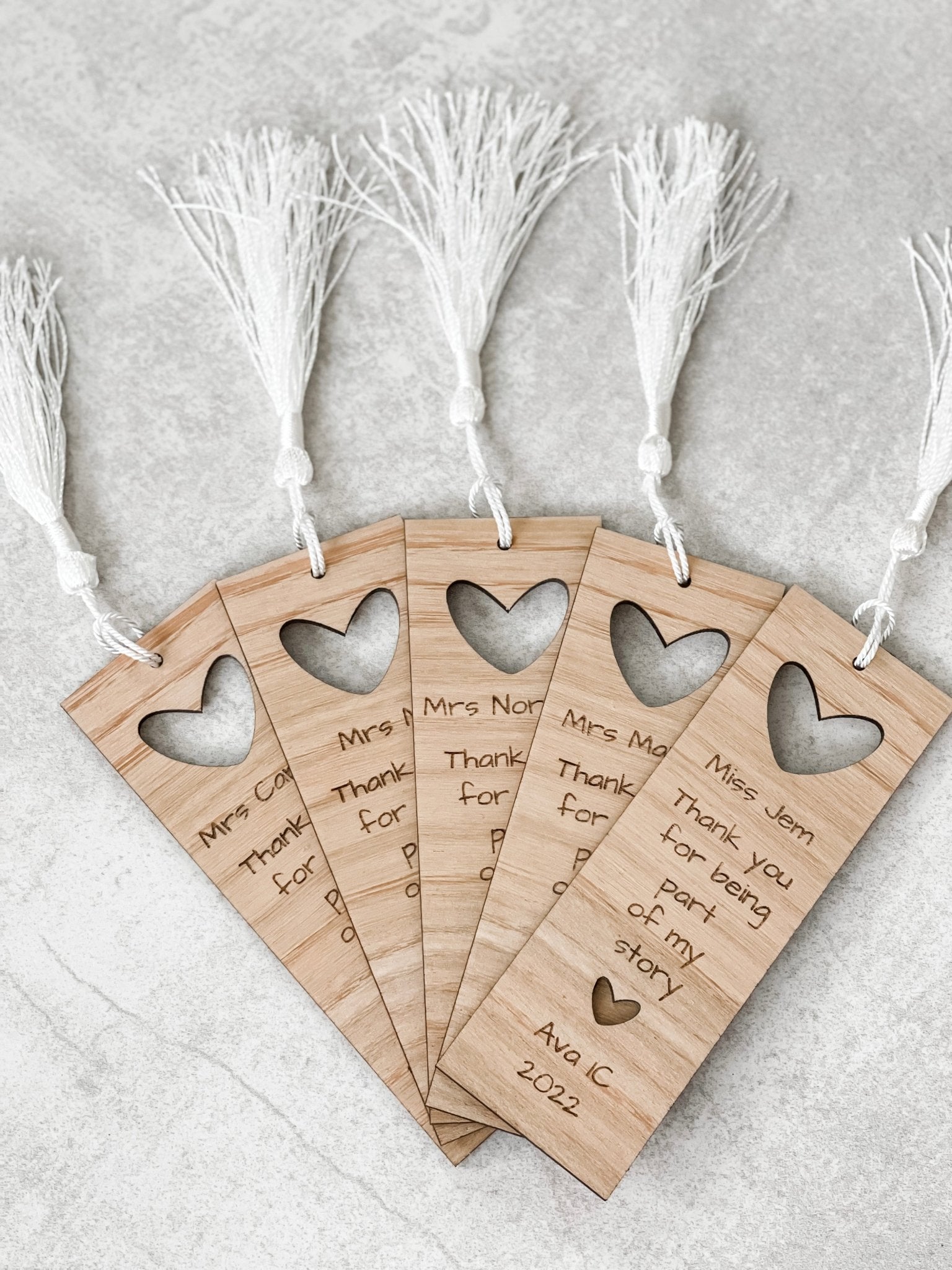 Wooden Bookmarks - The Humble Gift Co.