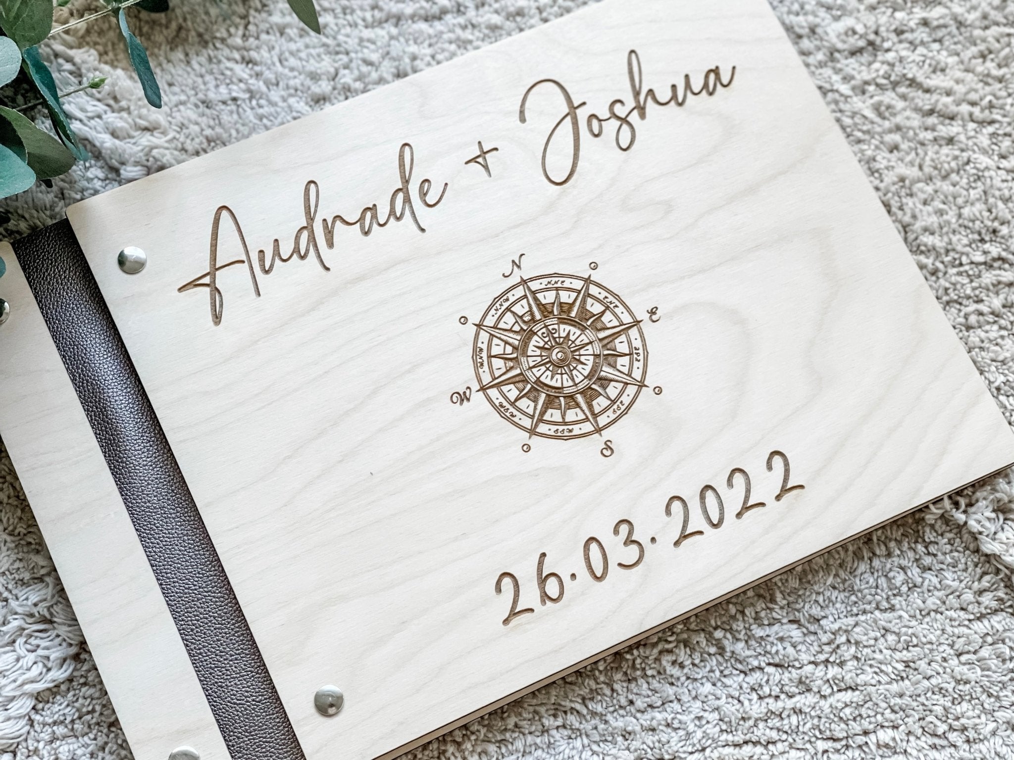 Wooden Guestbook - The Humble Gift Co.