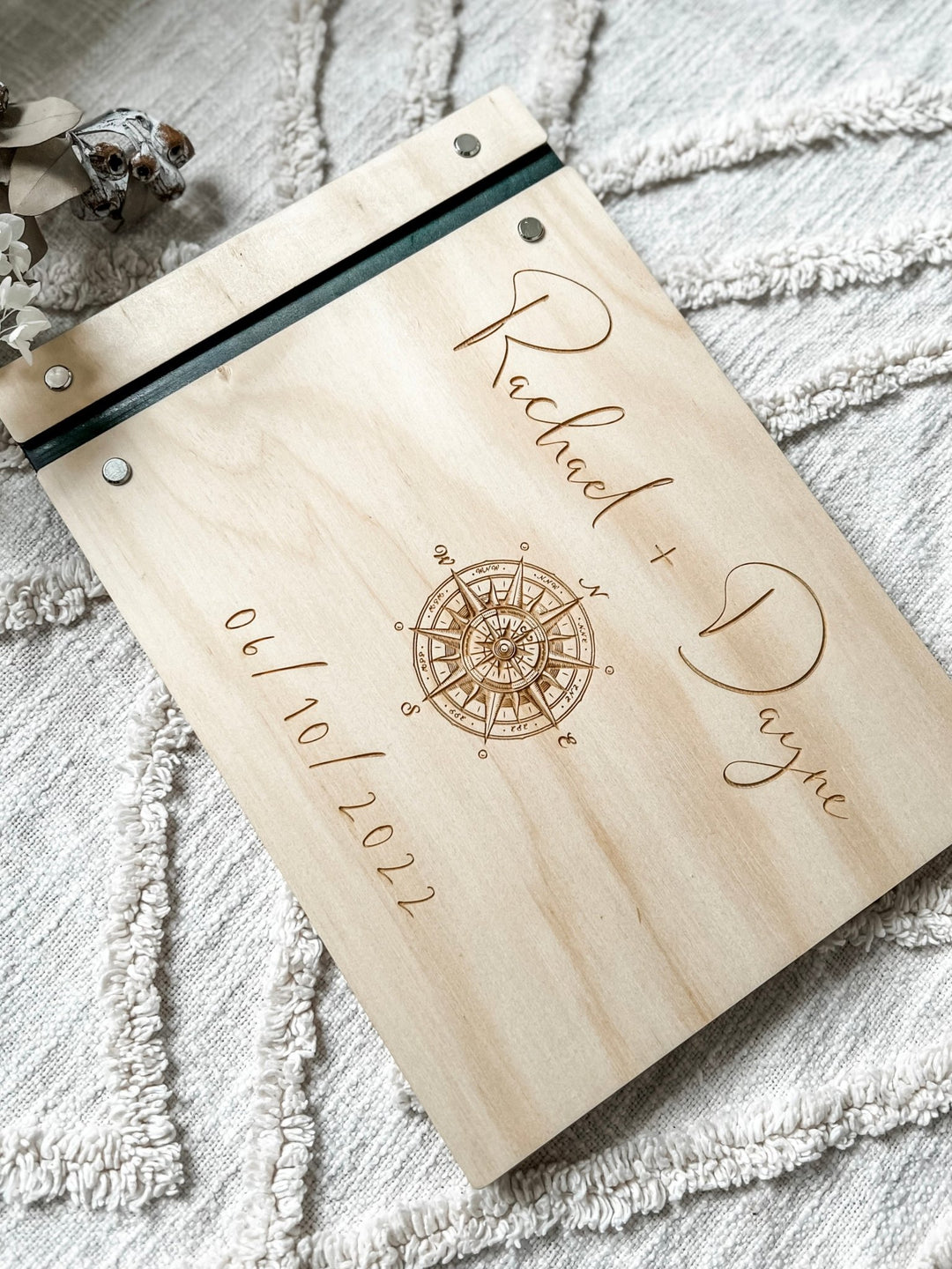 Wooden Guestbook - The Humble Gift Co.