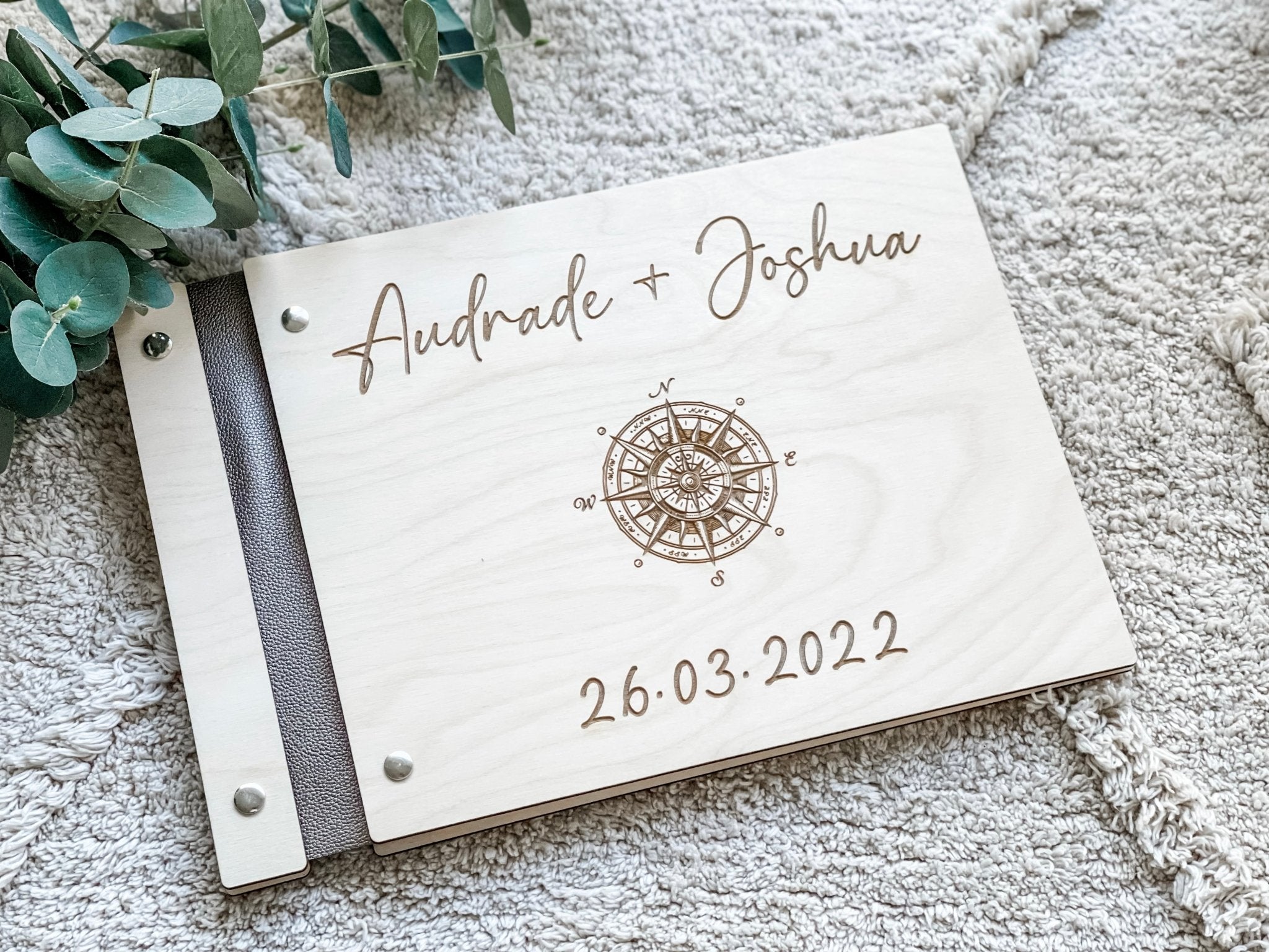 Wooden Guestbook - The Humble Gift Co.