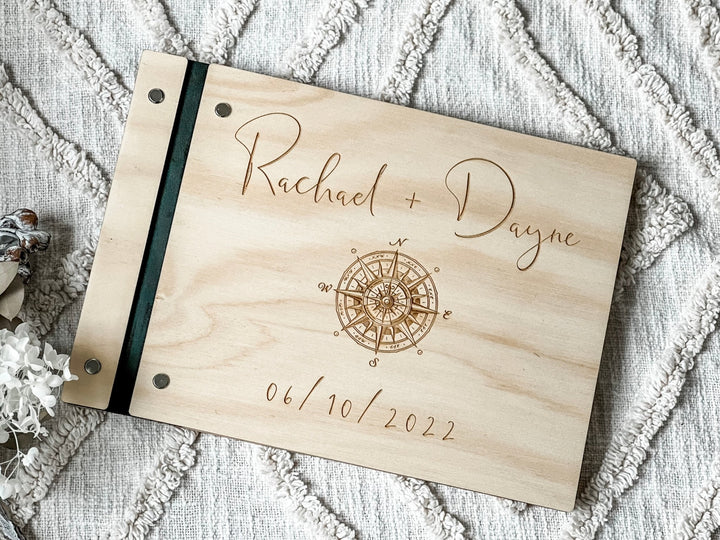 Wooden Guestbook - The Humble Gift Co.