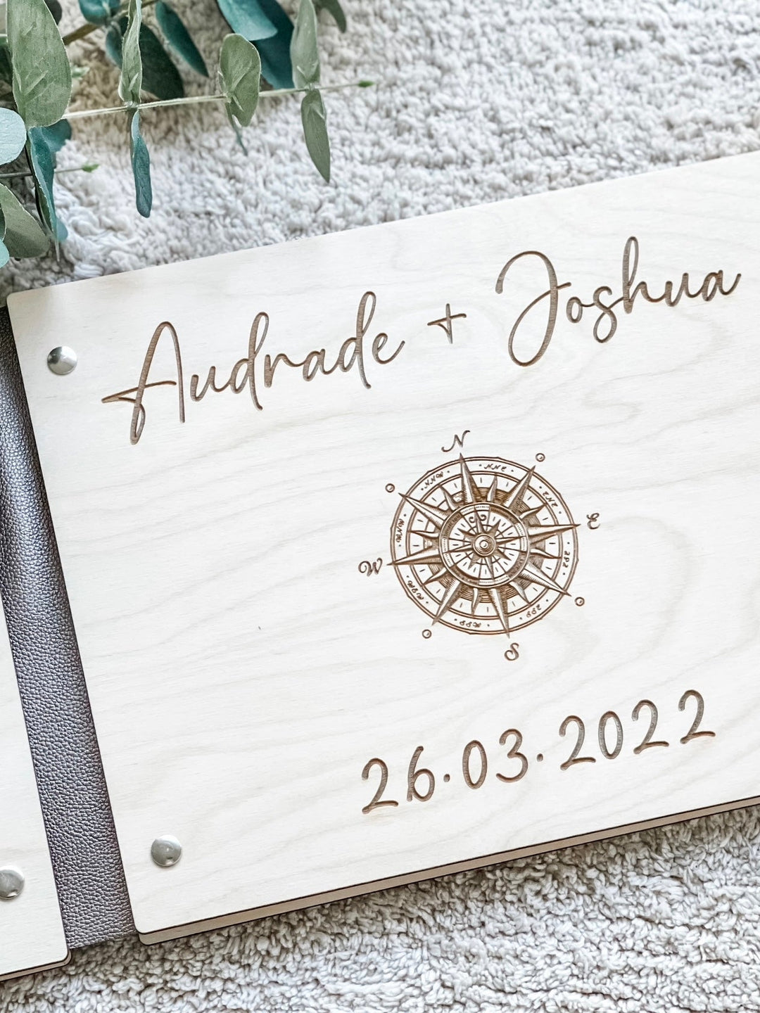 Wooden Guestbook - The Humble Gift Co.