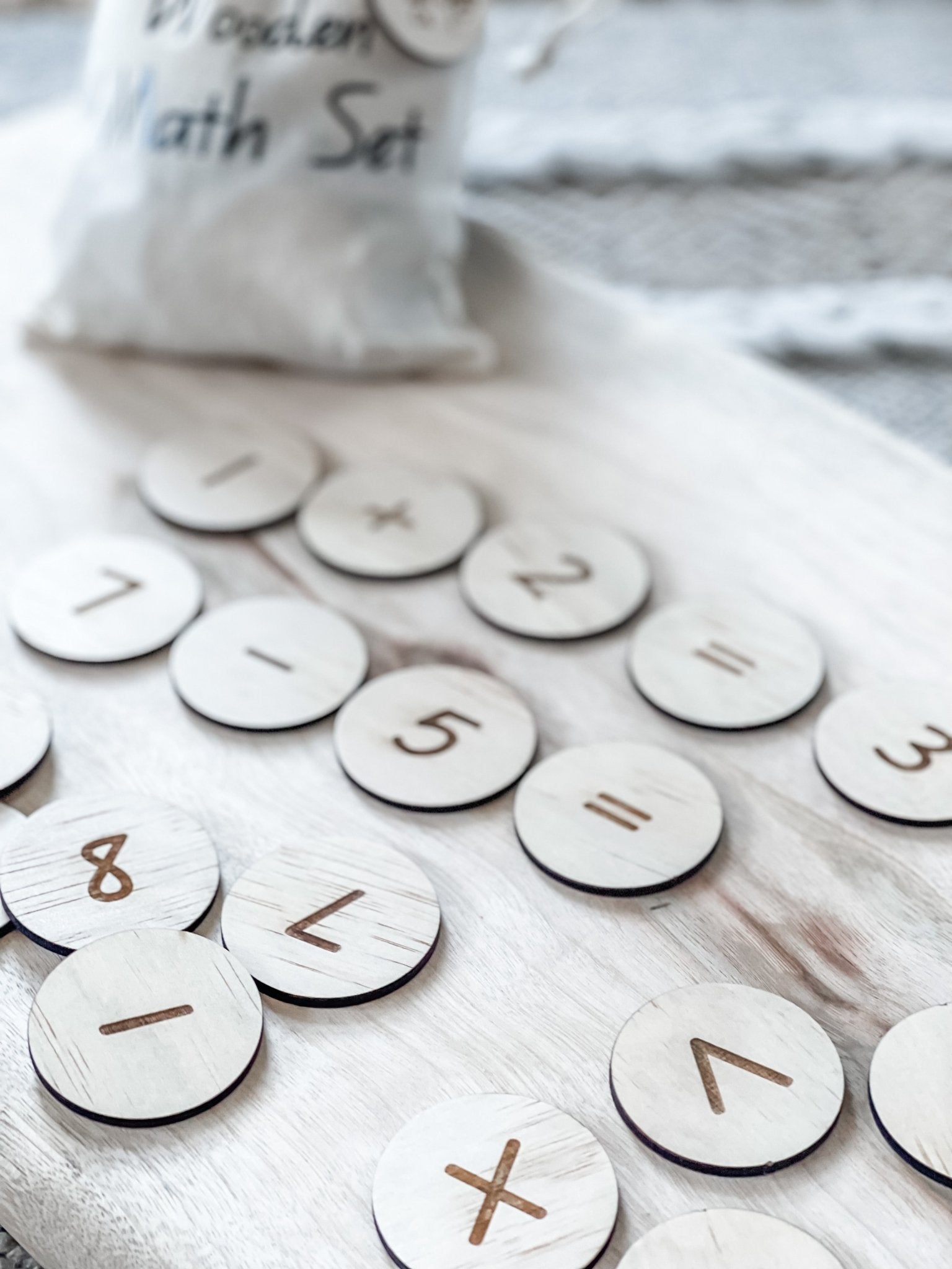 Wooden Math Set - The Humble Gift Co.
