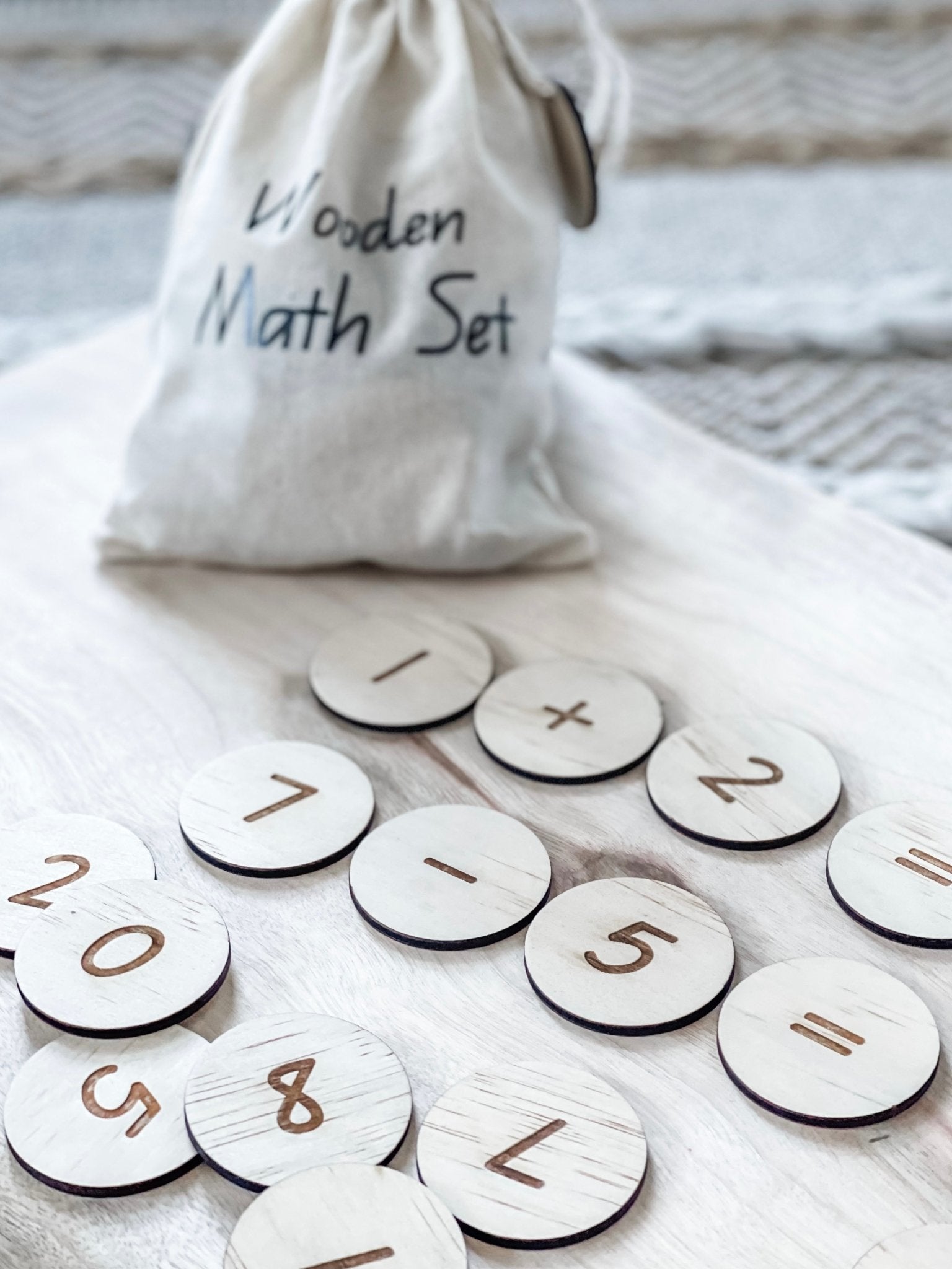 Wooden Math Set - The Humble Gift Co.