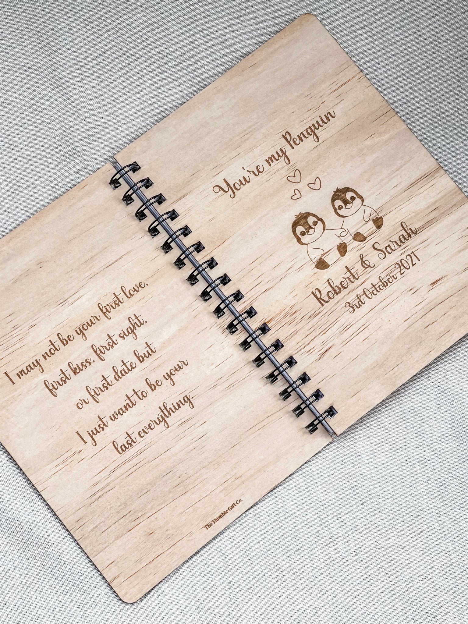 Wooden Notebook - The Humble Gift Co.